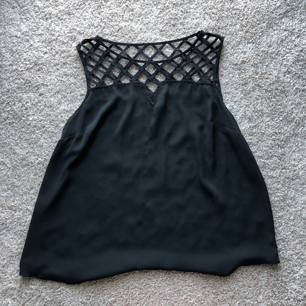 Torrid Tank Top Chiffon Blouse